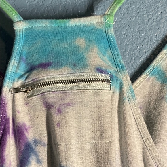 Tie-Dye Sleeveless Jumpsuit - Picture 6 of 7